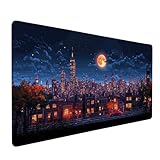 【GRAND TAPIS DE SOURIS GAMING】: Ce grand tapis de souris pour clavier mesure 1200x600mm Il offre suffisamment d'espace pour accueillir un ordinateur portable, une souris et un clavier. Inutile de le déplacer souvent comme un petit tapis de souris traditionnel. Il vous permet de bouger librement