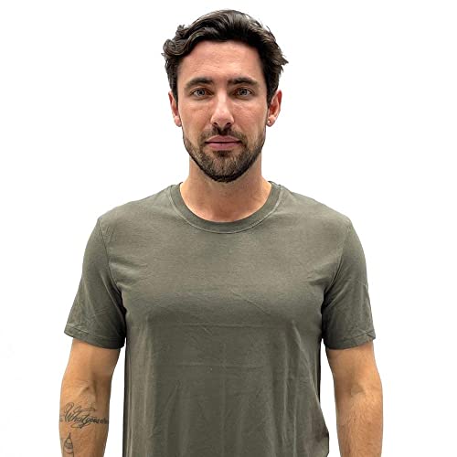 Camiseta MM World básica, Hering, Masculino, Militar, G