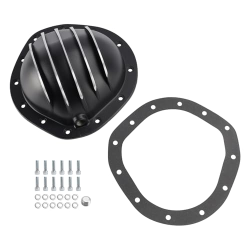 Artudatech 12 Bolt Black Aluminum Differential Rear End Cover For