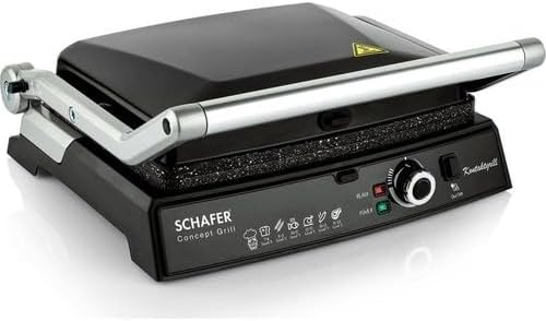 Schafer Concept Grıll Tost Makinesi 1 Prç. Siyah