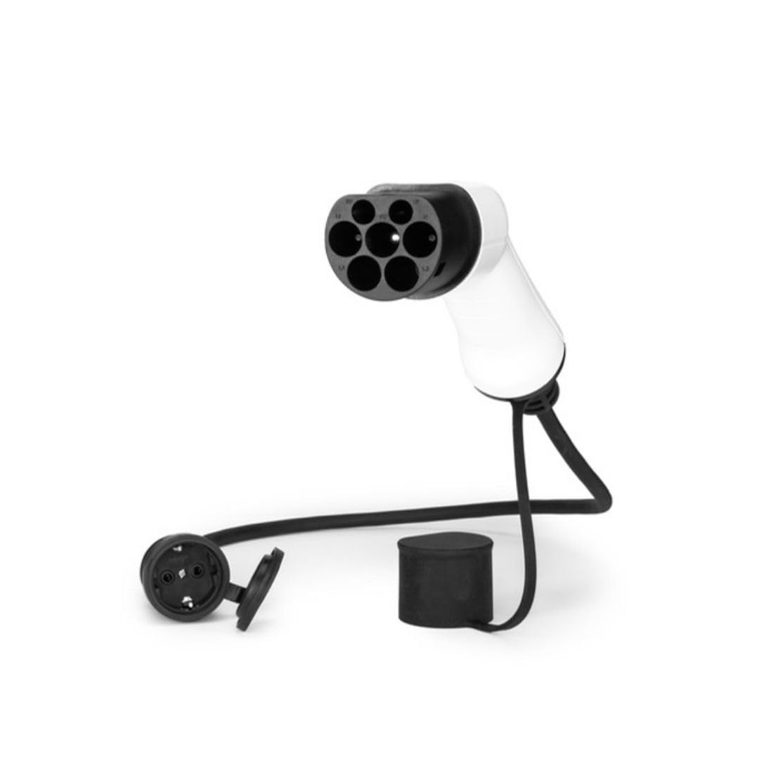 Adapter ładowania EV typu 2 na 220 V 16 A EV – konwersja stacji ładującej typu 2 na standardową wtyczkę Schuko AC