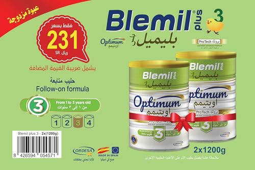 Blemil Plus Optimum ProTech Baby Formula Milk 1200 g 2-Pack