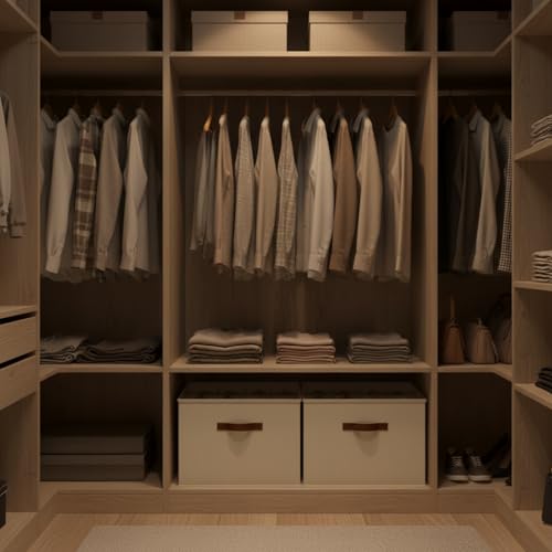 2 Pack Shoe storage Organizer for closet with wheels,No Assemble Required Shoe boxes with premium waterproof material，Adjustable Dividers Fits 16 Pairs,shoe Storage Bins with Reinforced Handle by EE-RoomWorld - Used condition - Image 9