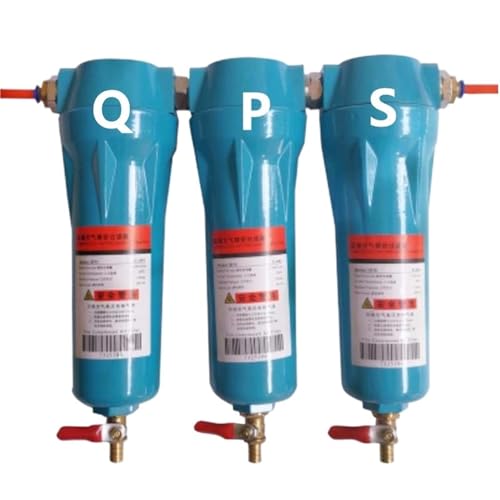 1pcs Water Separator 015 for Oil Air Compressor High Efficient Industrial Compressed Air Precision Filter Dryer 015QPSC(QPSC)