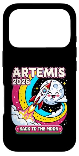 Artemis II 2026 Cute Design for Kids Launch Back to The Moon �X�}�z�P�[�X iPhone 17 Pro �p