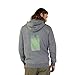 Fox Racing Men's Standard Flora Fleece Zip, Heather Graphite, Medium