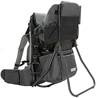 ClevrPlus Cross Country Baby Backpack Hiking Child Carrier Toddler Gray