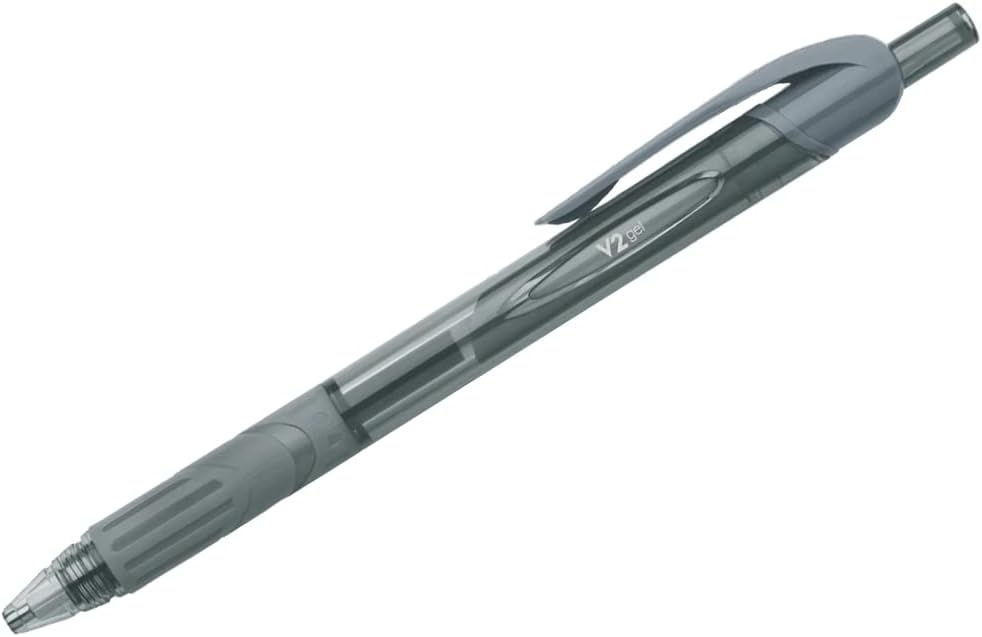 FLAIR V2 Retractable 0.7mm Gel Pen Combo Pack | Water Proof, Smudge Free & Refillable Ink | 10 Pcs Blue Ink & 10 Pcs Black Ink