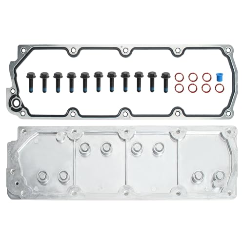 Image of 12598832 Engine Valley Cover Plate Gasket with Bolts Compatible with Gen 4 LS Non AFM /DOD Compatible with GM 2007-2013 LS2 LS3 LS7 Compatible with Chevy 4.8L 5.3L 6.0L 6.2