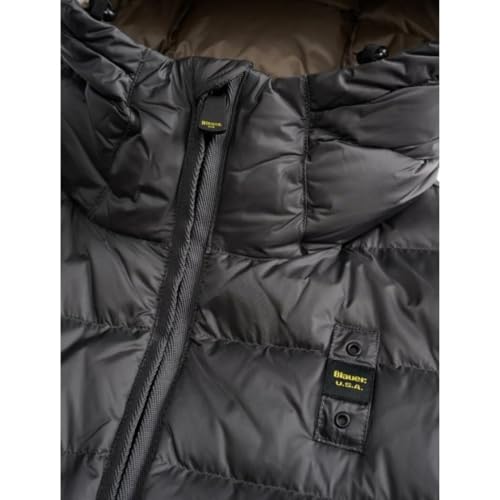 Blauer Para Hombre. 25WBLUC03086 PlumíFero Con Capucha Acton Gris (Xl), Casual, Poliamida - 5