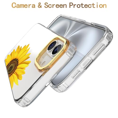 Coque iPhone 16 antichoc fleurie pour éviter les bris d'écran - 2