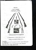  Catalogue de la Vente aux Enchères, du 21 juin 1992 à Provins, d\'Armes anciennes, Fusils ...