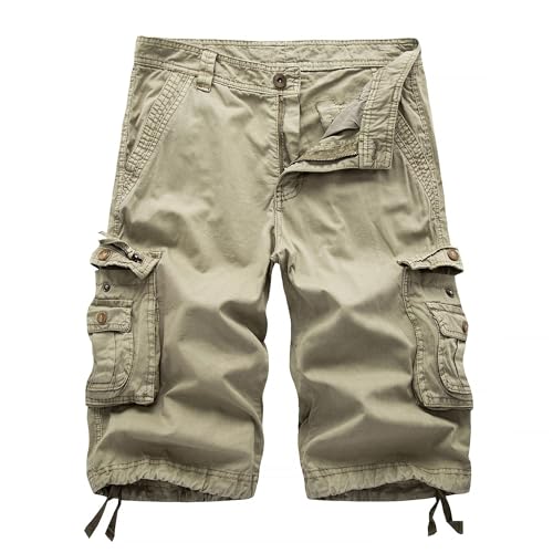 Shorts cargo de algodón para hombre talla 44 miniatura 5