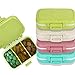 LIUER 8PCS Pastillero Semanal Liuer Pastillero Pequeño Semanal Dispensador de pastillas Caja de Medicina Organizador de Pastillas de Plástico Pequeño de Viaje para por la mañana tarde noche