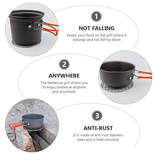 BESPORTBLE – Prateleira antiaderente para assar, grelhar, cozinhar, grelhar, grelhar, grelhar, grelh