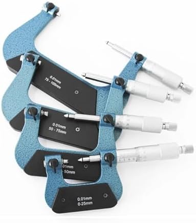 Außenmikrometer-Set 0–75 Mm – 0,01 Mm Genauigk Produktbild-Vorschau 4