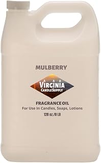 Mulberry Fragrance Oil (8 LB Jug) for Candle Making, Soap Making, Tart Making, Room Sprays, Lotions, Car Fresheners, Slime, Bath Bombs, Warmers