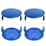 tolparts Replacement Trimmer Spool Caps for Kobalt KST 2040-06, KST 120X-06, KST 120X, Weed Eater Spool Cap Cover for Kobalt 12-in 40v String Trimmers (4 Pack)