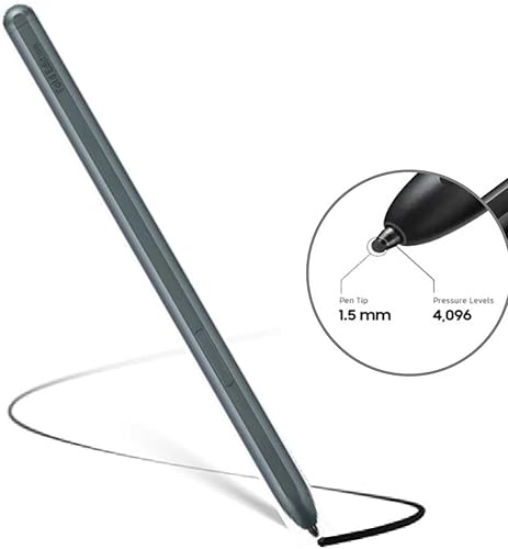 Miniatura 2 de Galaxy S Pen Fold 4 Edition Reemplazo para Samsung Galaxy Z Fold 4 5G Stylus Pen Touch Pen punta delgada de 0059in 4096 niveles de presión grisverde