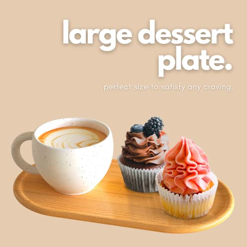 Ziruma LOVERS COFFEE SET WHITE AND TERRACOTTA Coffee Cups, Serving Plates & Spoons Set Of 2. Ceramic Mugs thumb #2