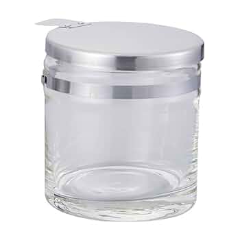 Amazon.co.jp: マツヨシ ガラス万能ツボ（白）125cc 60X73MM