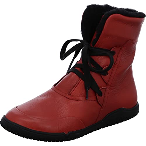 ARA Natural, Botas Cortas al Tobillo Mujer, Rojo, 36 EU