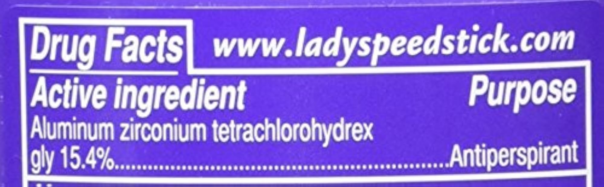 Antiperspirant Deodorant, Pack of 7