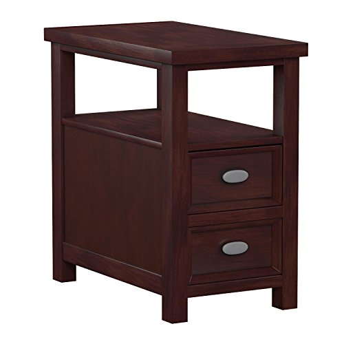 Crown Mark Side Table, Espresso Cappuccino