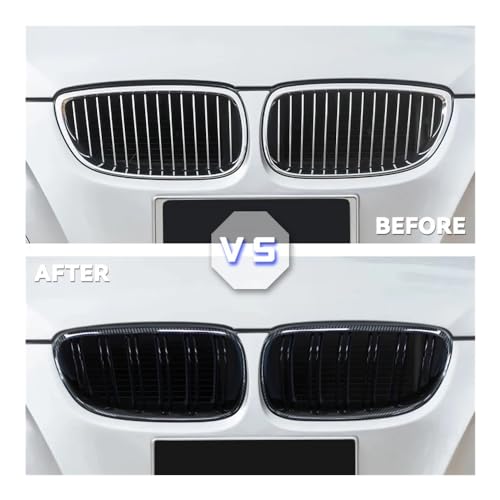 Calandre double lattes cassée Série 3 E92 E93 solution grille capot avant 2010 - 5
