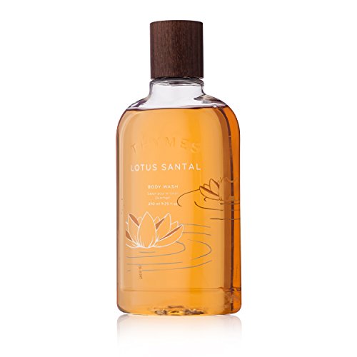 Thymes - Lotus Santal Body Wash - Hydrating Shower Gel with Warm Sandalwood Scent - 9.25 oz