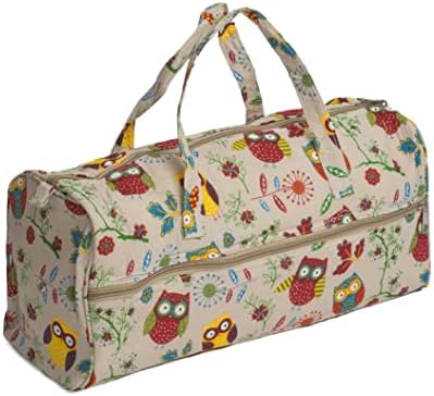 Hobby Gift Exclusive Knitting Project Storage Travel Bag, Sausage Dog, 16 x 43 x 19cm