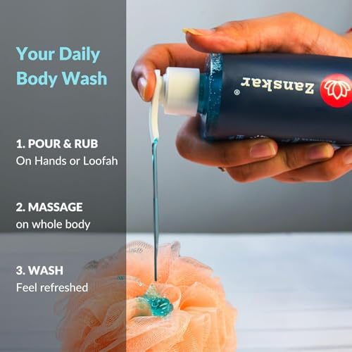 Image of Epsom Body Wash (315 ml) for Workout Recovery | Active Lifestyle Shower Gel | Sore Muscles & Fatigue Relief | Salicylic Acid + Niacinamide + Amino Acids | Suitable for all Skin Types (Pack of 2)
