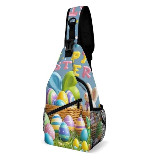 Mochila de hombro Happy Easter, el regalo perfecto para viajeros