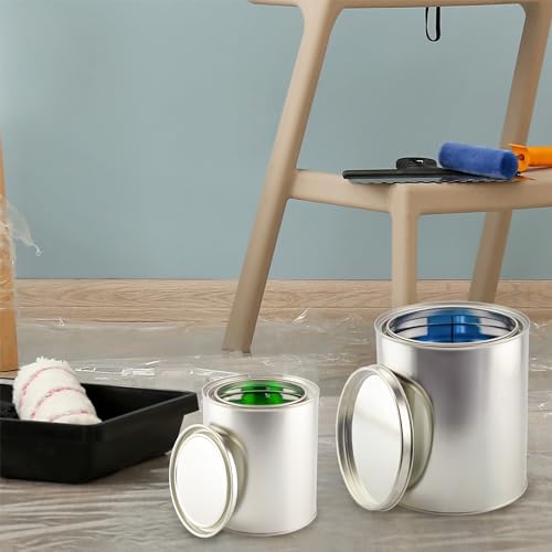 Latas de pintura de metal Cornucopia en pack combinado de acero resistente 3
