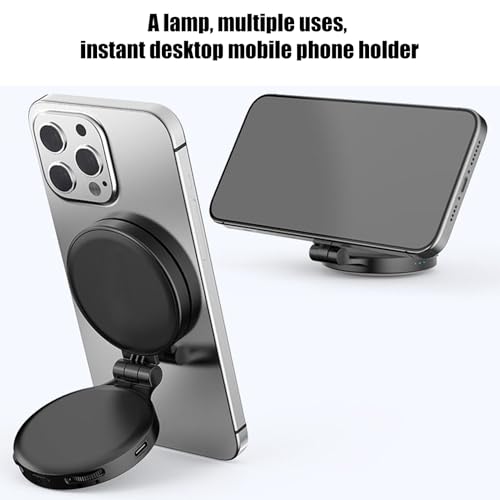 Miroir magnétique pour selfie et lampe LED de smartphone