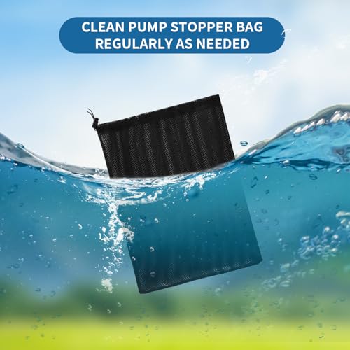 2 Pack Bolsa Negra para Bomba 13"x13" Nylon miniatura 6