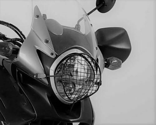 Terisass Couverture De Fer Phare Rond Garde Grille Couverture Kit 6.5