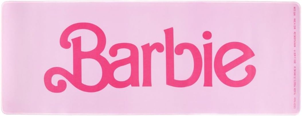 Barbie Official Licensed Large Computer Mat for Keyboard and Mouse Women and Kids Home Office Decor, Gaming Gift Desk Accessory | Paladone
