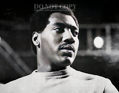 Affiche art Otis Redding photo concert rare 1967 portrait musique 28x35