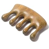 Moreinday Massage Comb Gift for Women Scalp Massager Comb Hand Made Sandalwood Comb