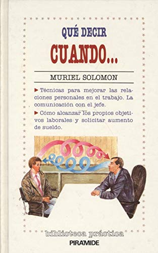 Portada de Que decir cuando