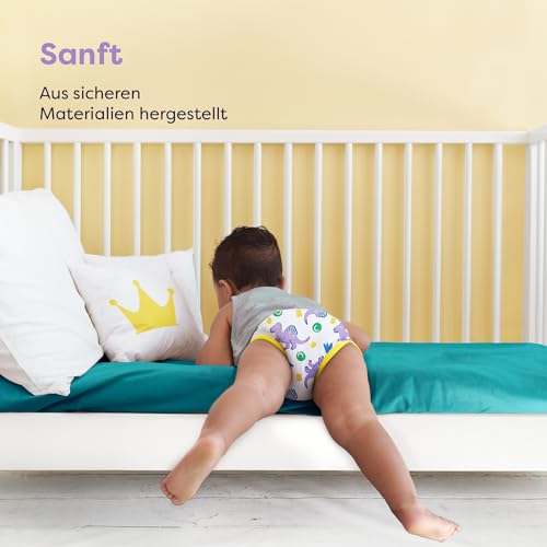 Bambino Mio, Wiederverwendbare Töpfchen-Trainingshose für Jungen und Mädchen, 5er-Packung, Mutige Tiere, 3-4 Jahre