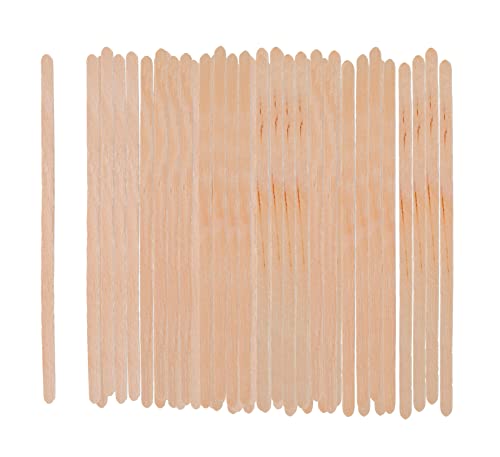 PARENCE - Lot de 100 Touillettes a café , Agitateurs de café en Bois, Mélangeurs jetable pour le café Cover