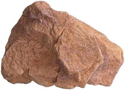 Lightweight PU Foam Fake Landscape Rocks - Realistic Decorative Garden Stones for Lawn & Yard Decoration, Natural Look, Durable & Weather-Resistant (D)