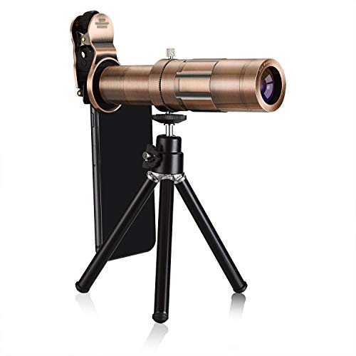 Image of Captcha 20X 4K HD Optical Zoom Mobile Telescope Lens kit for All Mobile Camera | DSLR Blur Background Effectro Lens & Wide Angle Effect Lens