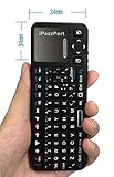 iPazzPort 2.4GHz Wireless Mini Keyboard Remote Control with Multi-Touch Trackpad Mouse Combo for Raspberry pi/HTPC/XBMC/Google and Android TV KP-810-10LL