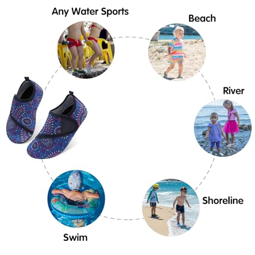 Image of Centipede Demon Kids Water Shoes Girls Boys Breathable Quick Dry Barefoot Aqua Sock Shoes for Swim Pool Beach Outdoor Water Sports 11-11.5 Little Kid