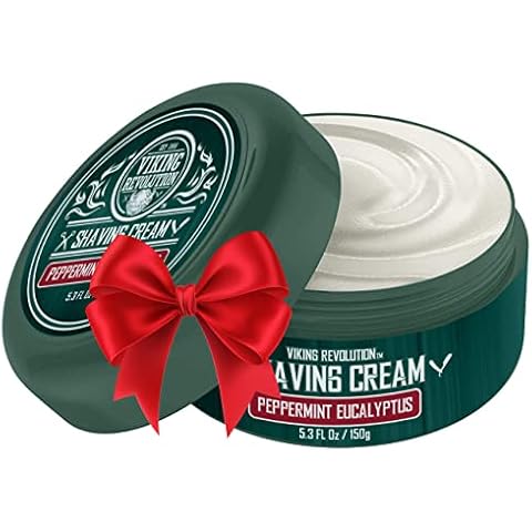 Viking Revolution Luxury Shaving Cream Peppermint & Eucalyptus Scent Cover