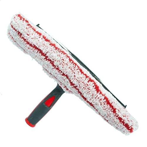 Pulex TechnoDuo 14 Inch Window Cleaner Scrubber and Squeegee Combo