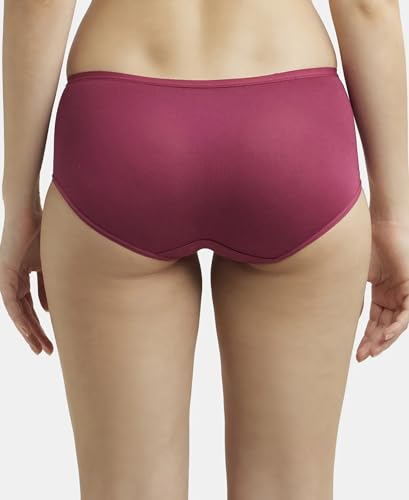 Image of Jockey 1809 Women Full Coverage Micro Modal Elastane Stretch Full Brief with Exposed Waistband and StayFresh Treatment